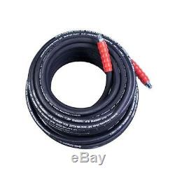 100' Hot Water Pressure Washer Hose 2 Wire 3/8 4200PSI Industrial Power Washer