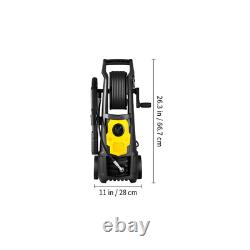 120V 2000PSI Electric Pressure Washer High Pressure Washer Hose Reel