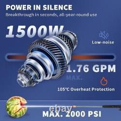 120V 2000PSI Electric Pressure Washer High Pressure Washer Hose Reel