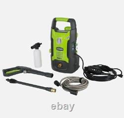 1600 PSI 1.2 GPM Pressure Washer Cleaner 13 Amp Heavy Duty Corded Electric Green