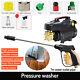 1700 PSI Electric Car Pressure Spray Washer with Extension Tube Hose Foam Bottle