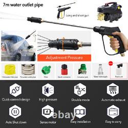 1700 PSI Electric Car Pressure Spray Washer with Extension Tube Hose Foam Bottle