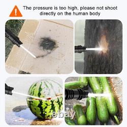 1700 PSI Electric Car Pressure Spray Washer with Extension Tube Hose Foam Bottle