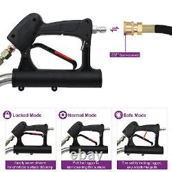 18/20/24Dual Handle Pressure Washer Surface Cleaner 4000PSI+3/8 Quick Connector