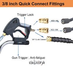 18/20/24 Pressure Washer Surface Cleaner withDual Handle Quick Connect 4500PSI