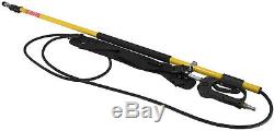 18' Fiberglass Telescoping Wand 3800 PSI for Cold Water Pressure Washer and Belt