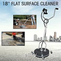 18 Flat Surface&Concrete Cleaner Pressure Washer 4000PSI/275BAR cold/hot Water