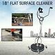 18 Flat Surface&Concrete Cleaner Pressure Washer 4000PSI/275BAR cold/hot Water