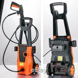 2000W 1550PSI High Power Electric Pressure Washer Hose Nozzle Cleaner Portable