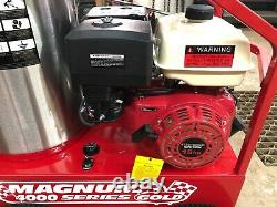 2021 Magnum 4000 PSI 3.5 GPM Hot Pressure Power Washer Best with Diesel Burner