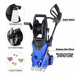 2030PSI 1.8GPM Electric Pressure Washer Water Cleaner Power Sprayer Kit 1800W