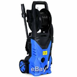 2030PSI Electric Pressure Washer Cleaner 1.7 GPM 1800W with Hose Reel Blue New