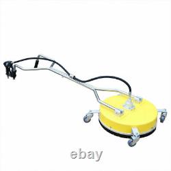 20 Flat Surface Concrete Cleaner Pressure Washer 4000 PSI Whirl Way BE Best