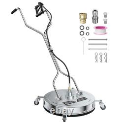 20 Inch Pressure Washer Surface Cleaner Power Washer Dual Handle 4500 PSI