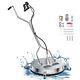 20'' Pressure Washer Surface Cleaner 4500PSI Power Washer Dual Handle with Wheel