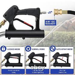 20'' Pressure Washer Surface Cleaner 4500PSI Power Washer Dual Handle with Wheel