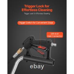 20 Pressure Washer Surface Cleaner 4 Wheels Dual Handle 4000 Max PSI