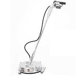 20 Surface Cleaner 4000 PSI Pressure Washer Dual Handle Quick Connector Wheels