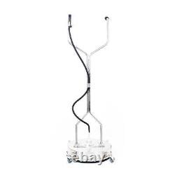 20 Surface Cleaner 4000 PSI Pressure Washer Dual Handle Quick Connector Wheels