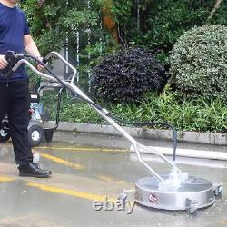 20 Surface Cleaner 4000 PSI Pressure Washer Dual Handle Quick Connector Wheels
