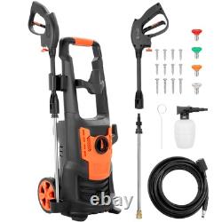 2150 PSI Electric Pressure Washer 1.8 GPM 1800W Cold Water Washer with Hose