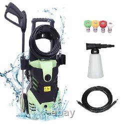 2200PSI Pressure Electric High Pressure Washer 1800W Motor Jet Sprayer 1.7GPM