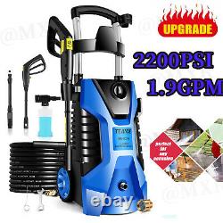 2200 PSI High Pressure Cleaner 1.9 GPM Electric Powerful Washer Washing Machine