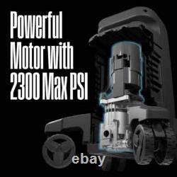 2300 PSI 1.76 GPM Cold Water Electric Powered Pressure Washer with Anti-Tipping