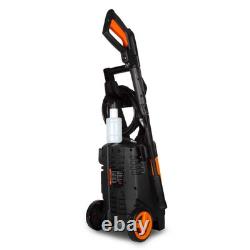 2300 PSI Electric Pressure Washer with Wheel Kit and 1.4 GPM Adjustable Flow