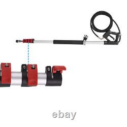 24FT 4000 PSI Telescoping Lance Pressure Washer Spray Wand Power Washer Gutter