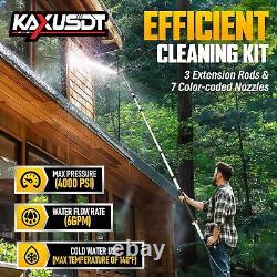 24 FT Pressure Washer Extension Wand, Extension Pole for Pressure Washer 400PSI