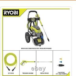 2500 PSI 1.2 GPM High Performance Cold Water Electric Pressure Washer
