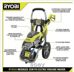 2500 PSI 1.2 GPM High Performance Cold Water Electric Pressure Washer