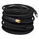 25-125ft Pressure Washer Hose 4000 PSI Non-Marking Gray With Couplers 275F 3/8