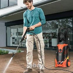 2950PSI Electric Pressure Washer Cold Water Cleaner Machine with Spray Gun