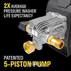 2.0 Electric Pressure Washer 2.0 GPM Flow and 1800 PSI Peak Pressure