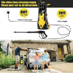 2.4GPM 3500PSI Portable Washer Machine Pressure Cleaner Electric Pressure Washer