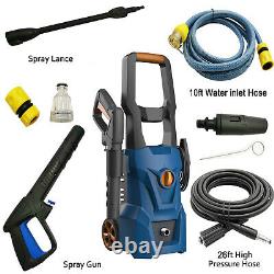 3000PSI 1.8GPM Electric Pressure Washer High Power Cleaner, Water Sprayer Machine