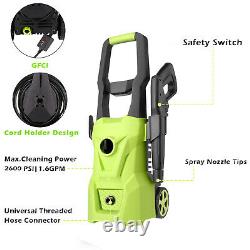 3000PSI 1.8GPM Electric Pressure Washer High Power Cleaner Water Sprayer Machine