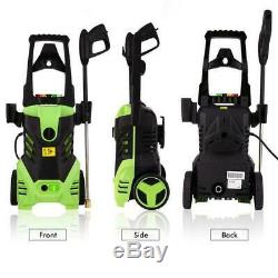 3000PSI 1.8GPM Electric Pressure Washer High Power Water Cleaner Machine -Green