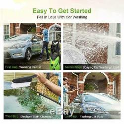 3000PSI 1.8GPM Electric Pressure Washer High Power Water Cleaner Machine Green