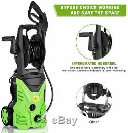 3000PSI 1.8GPM Electric Pressure Washer Home High Power Water Cleaner Machine