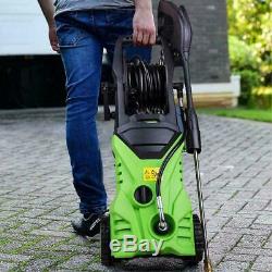 3000PSI 1.8GPM Electric Pressure Washer Home High Power Water Cleaner Machine