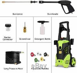 3000PSI 1.8GPM Electric Pressure Washer Home Power Cleaner Machine Sprayer Kit