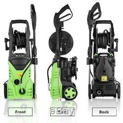 3000PSI 1.8GPM Electric Pressure Washer Power Water Cleaner Machine 5 Nozzles US