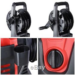 3000PSI 1.9GPM Electric Pressure Washer 5 Nozzles Built-in Soap Tank Hose Reel