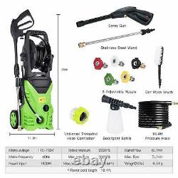3000PSI 2.0GPM Electric Pressure Washer 2000W Power Water Cleaner Machine Kit