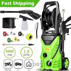 3000PSI 2.0GPM Electric Pressure Washer Water 2000W High Power Cleaner Machine