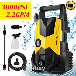 3000PSI 2.2GPM Electric Pressure Washer High Power Cleaner Sprayer Machine Kit