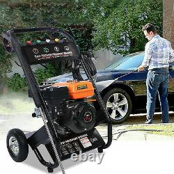 3000PSI 7HP Gas Petrol Engine Cold Water Cleaner High Power Pressure Washer